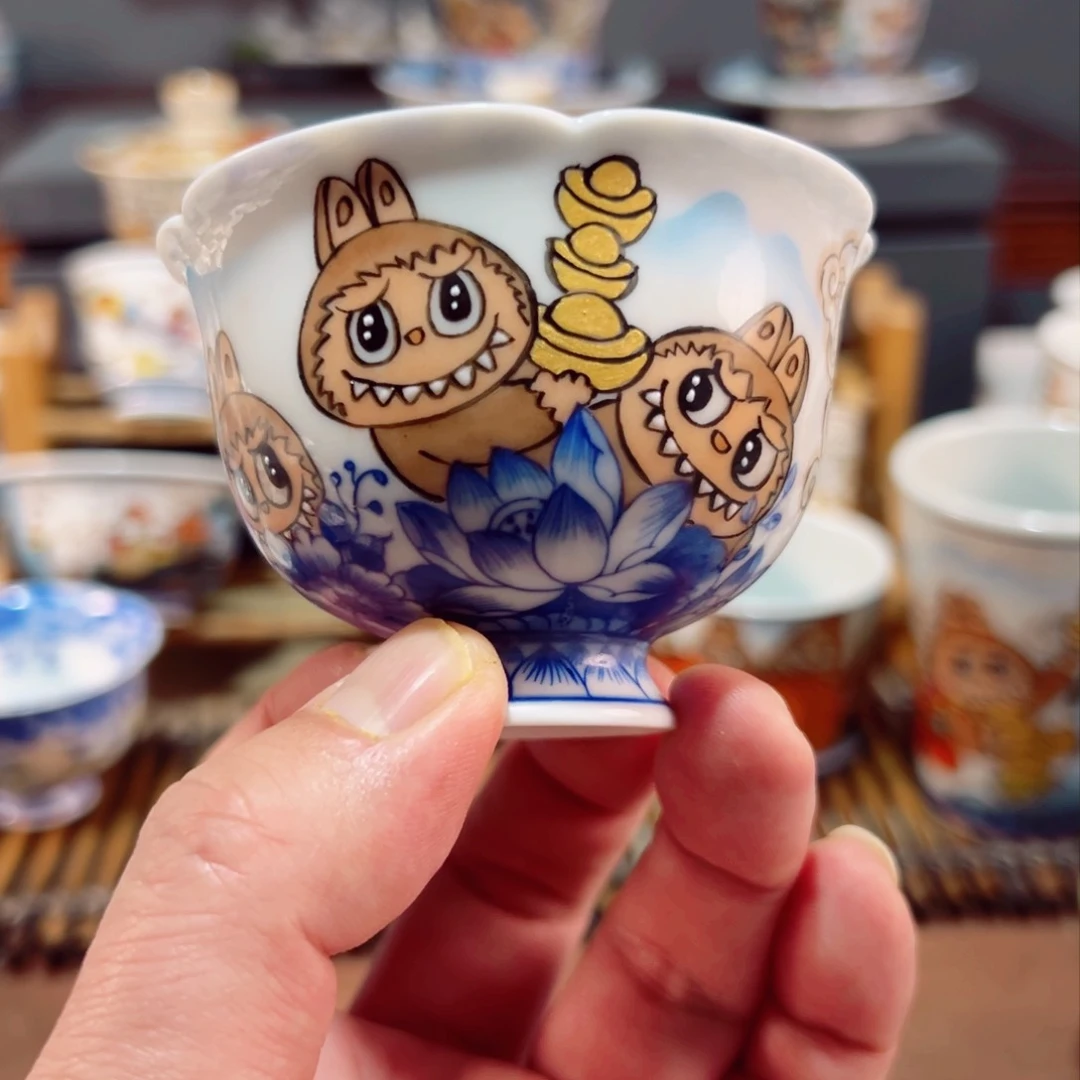 杯景德镇手工手绘