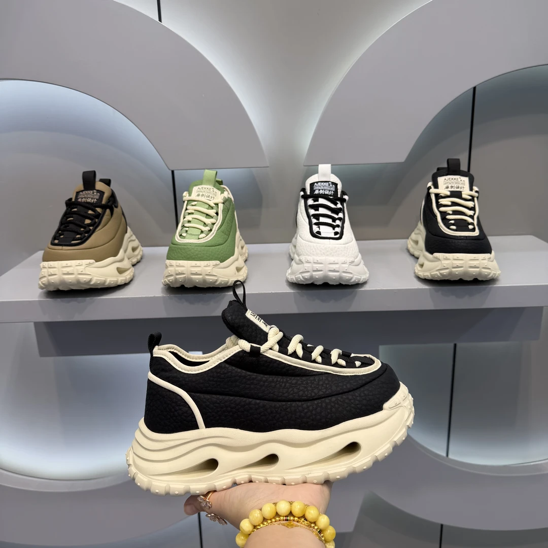 2025 男士运动时尚秋冬增高8cm日常休闲加厚潮流潮鞋（皮鞋尺码）