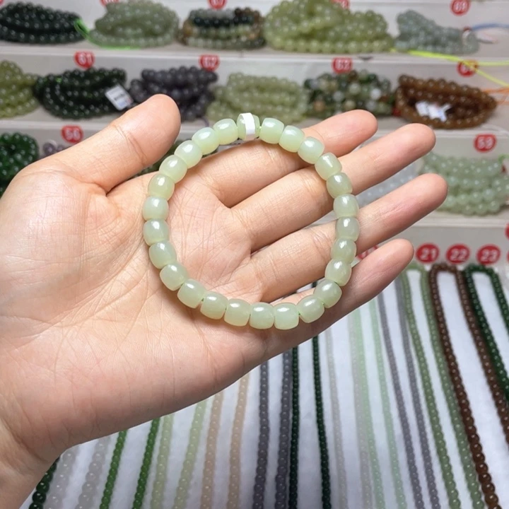 手链未镶嵌和田玉8mm