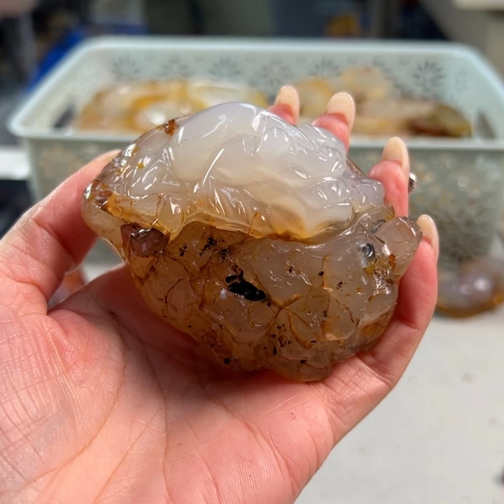 玛瑙/玉髓吊坠(不含链)未镶嵌