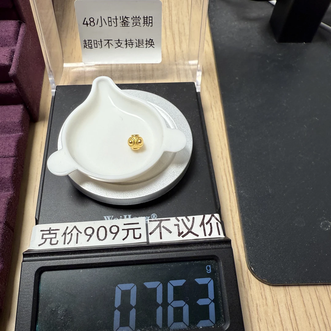 足金999蜻蜓眼卡六秀