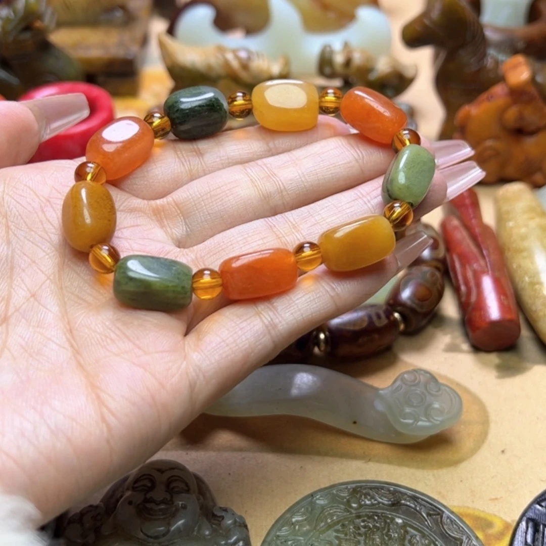 【闪购商品】蛇纹石玉颈饰未镶嵌