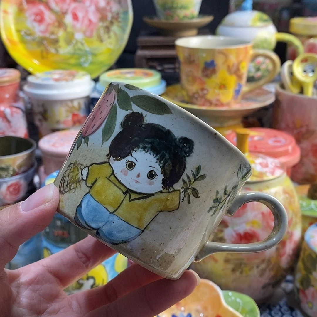 瓷片手绘陶瓷年货节福利