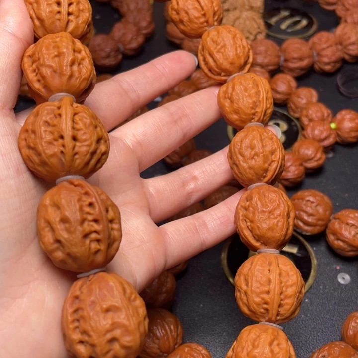 把件文玩核桃粗筋手持