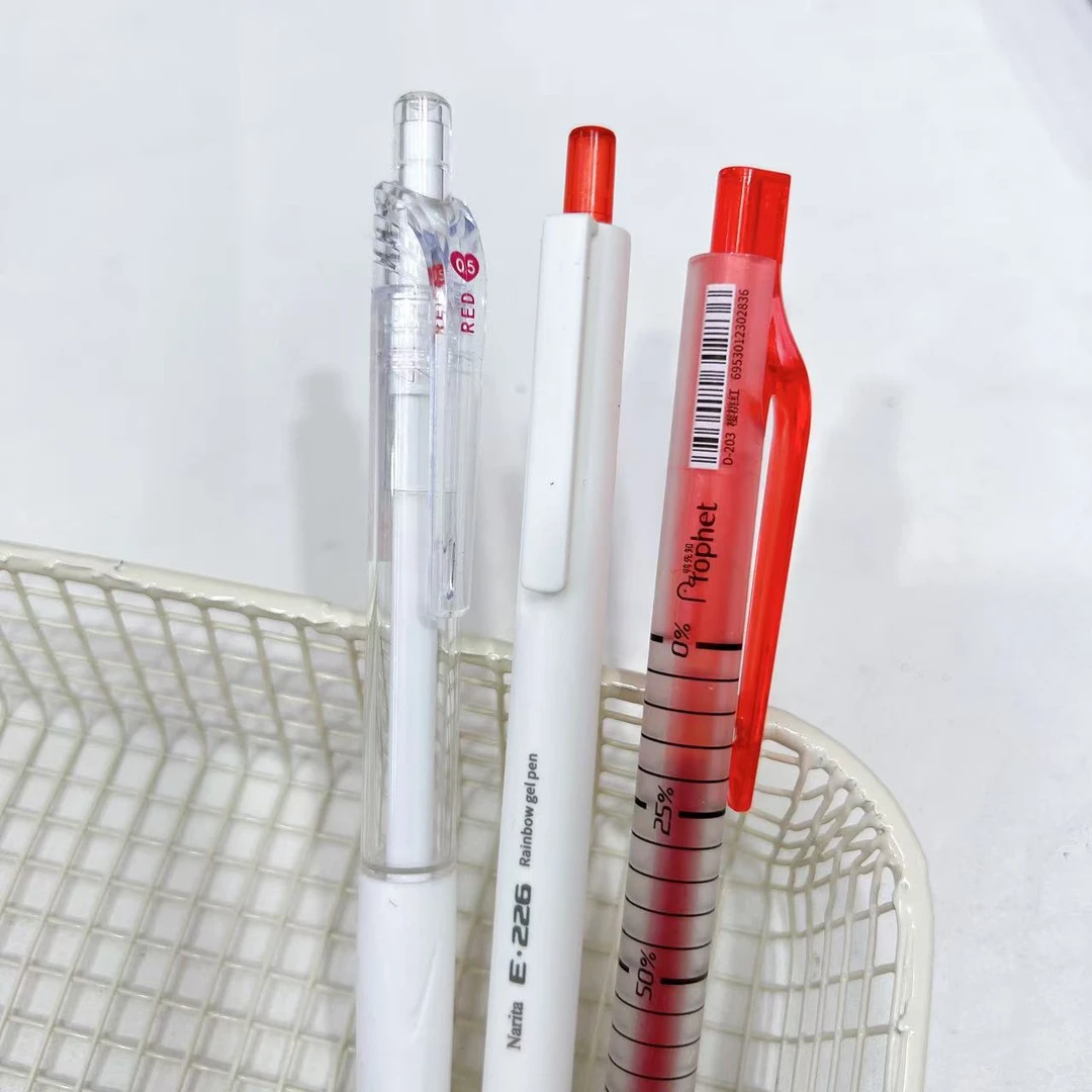 【红墨/3支】F02小鸭先行+DM小白笔+成田..掉封蜡不售后