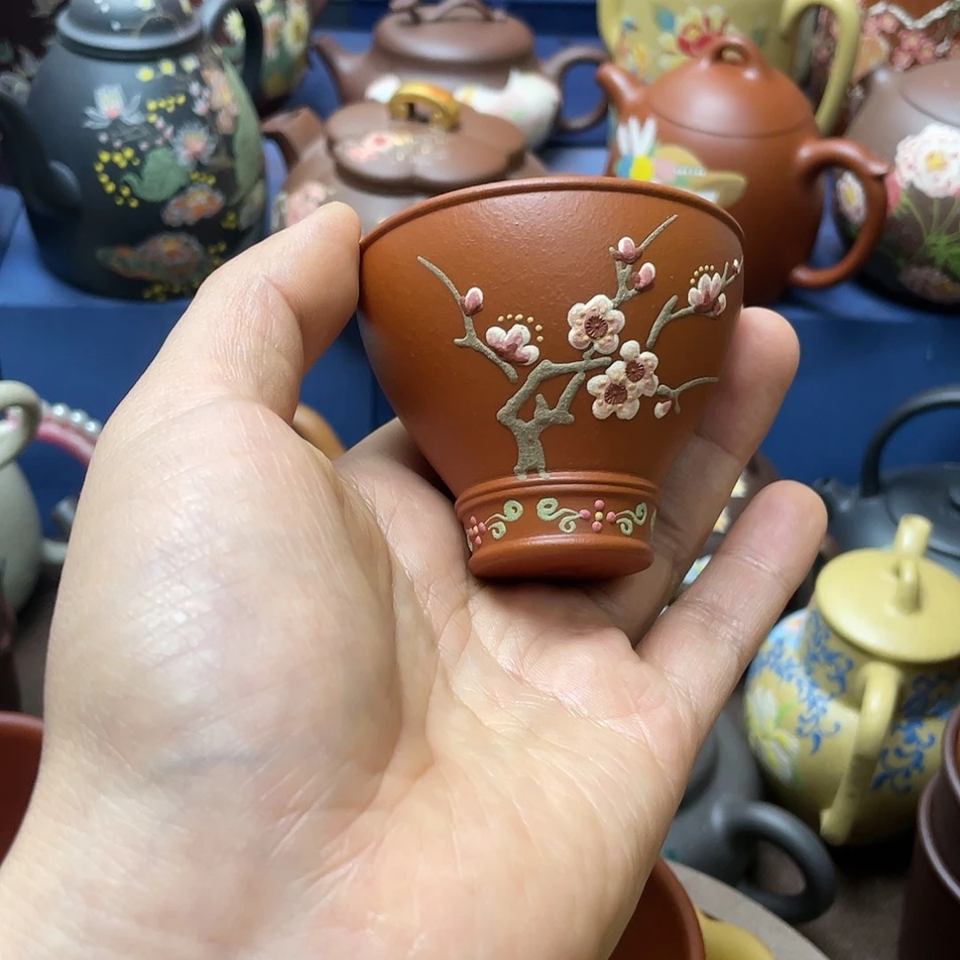 茶杯紫砂紫砂主人杯80cc