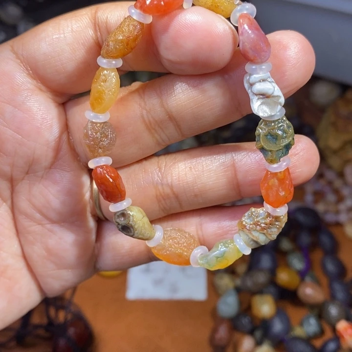 玛瑙/玉髓珠宝半成品未镶嵌