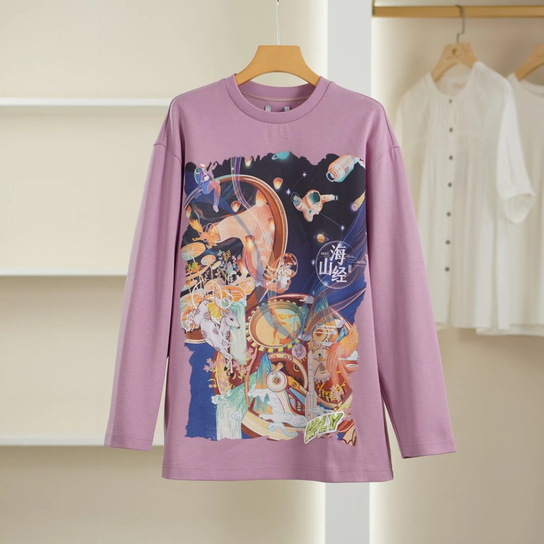 麦迪尚品【H】K672 春秋圆领套头卫衣品牌折扣撤柜 D组2