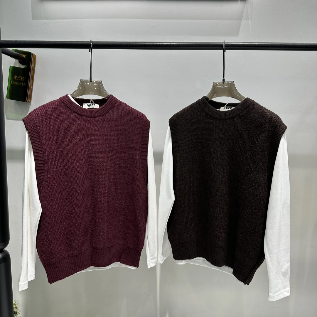 Sufeng针织毛衣马甲9020