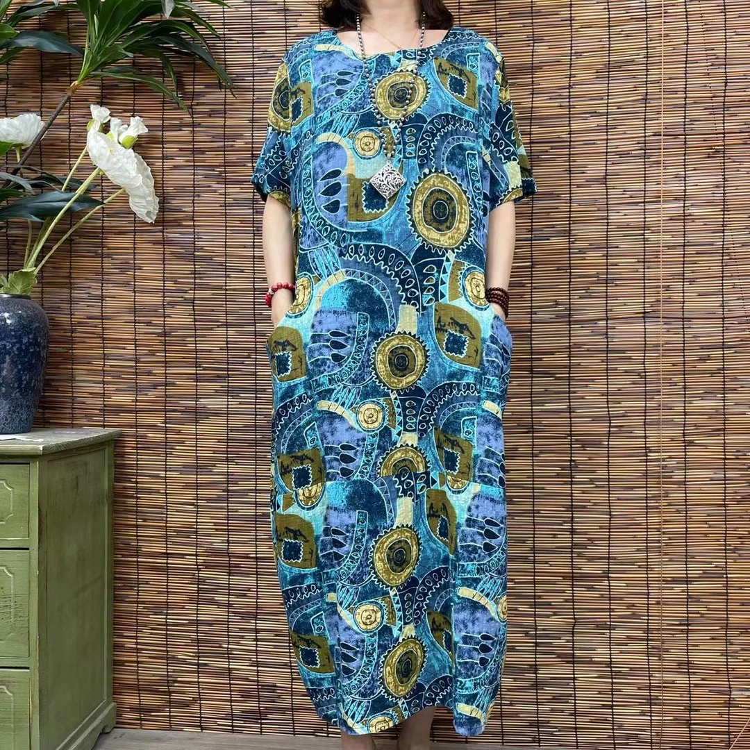 2554新款春夏时尚减龄气质显瘦连衣裙QZ