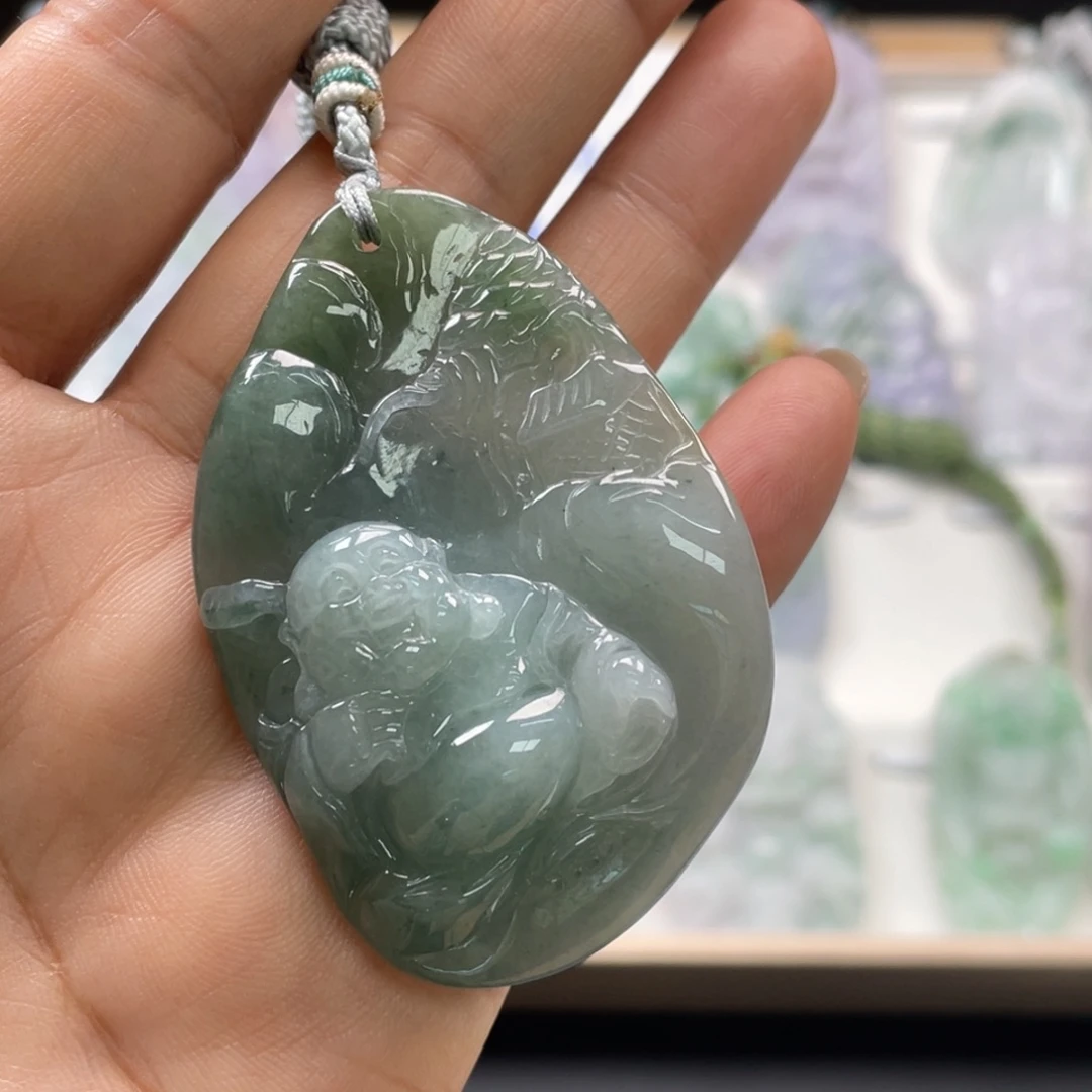 翡翠吊坠(不含链)未镶嵌