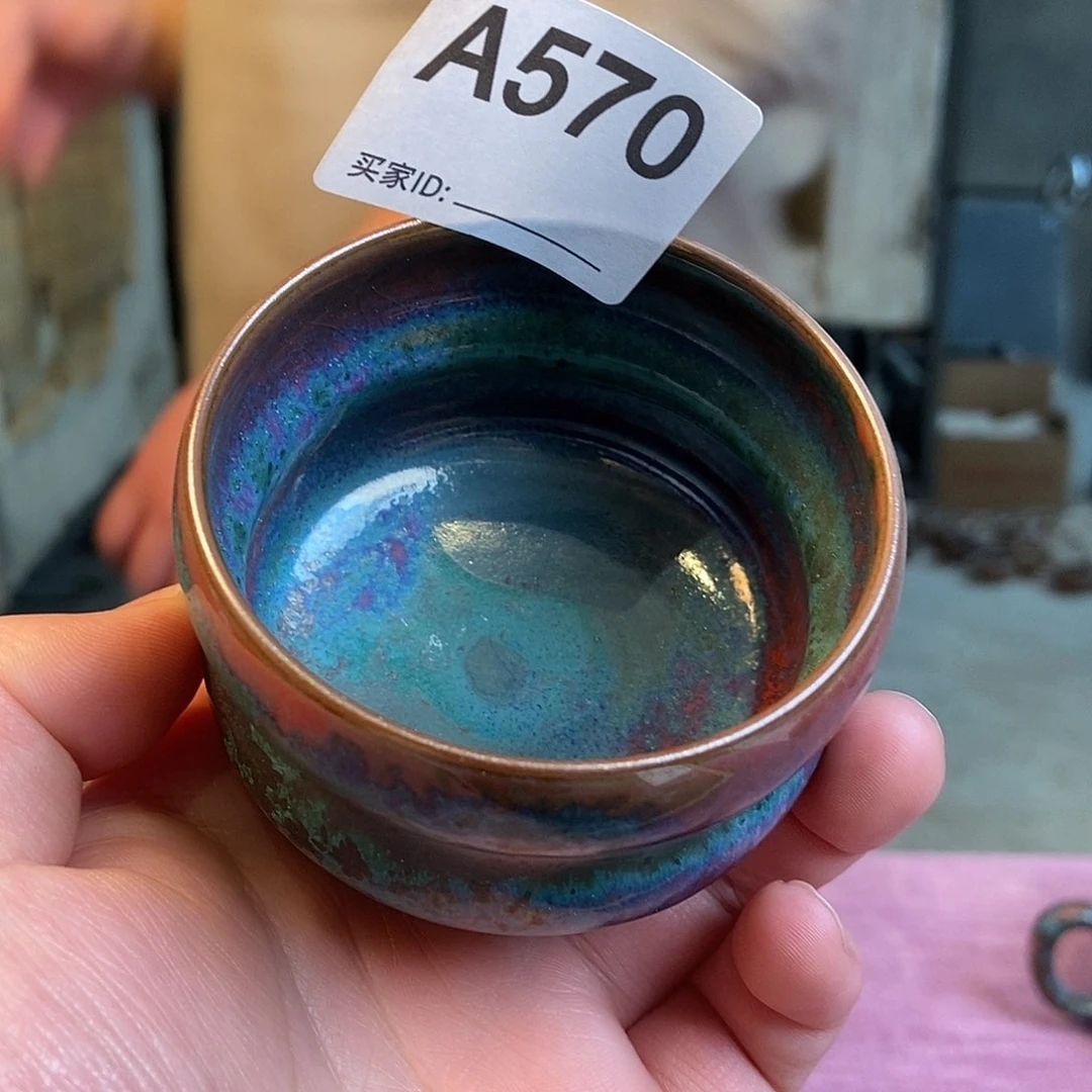 瓷片钧瓷主人杯杯