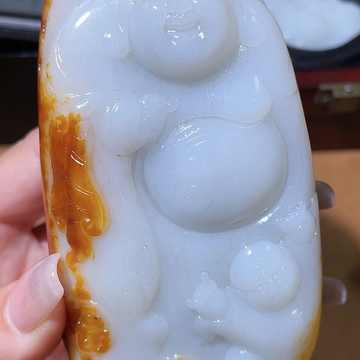 和田玉未镶嵌颈饰X7