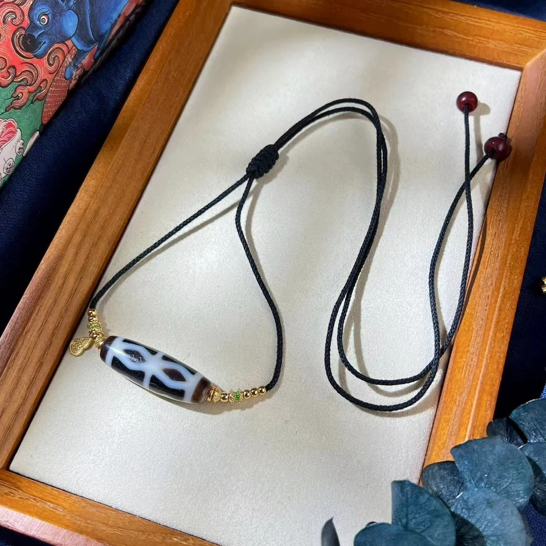 扶摇臻选|聚缘杵六玛瑙横款吊坠