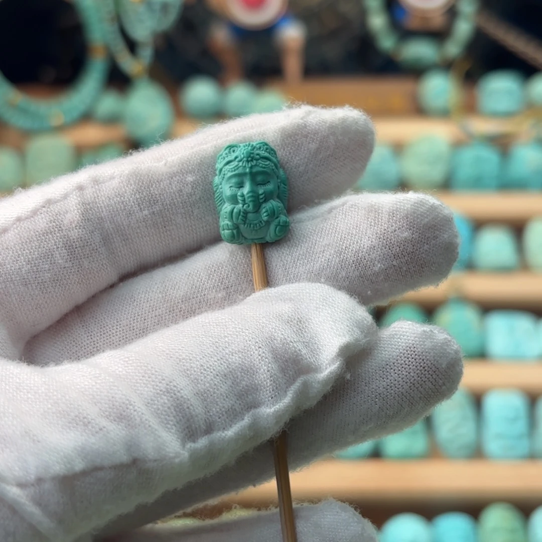 绿松石未镶嵌配饰