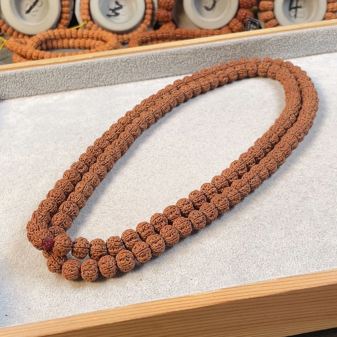 金刚菩提吊坠凹底梅花