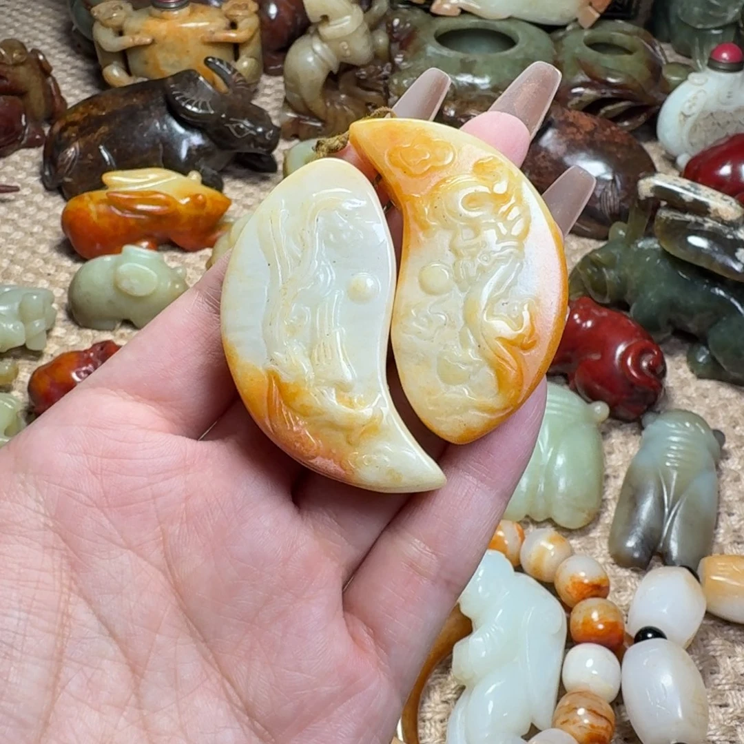 吊坠白玉菩提挂件