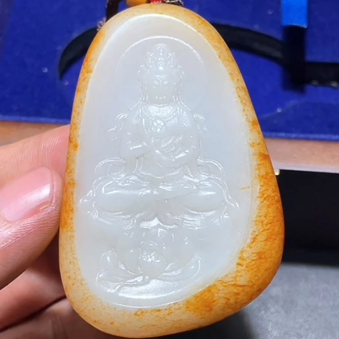 和田玉玉石挂件 d1218拍一发一