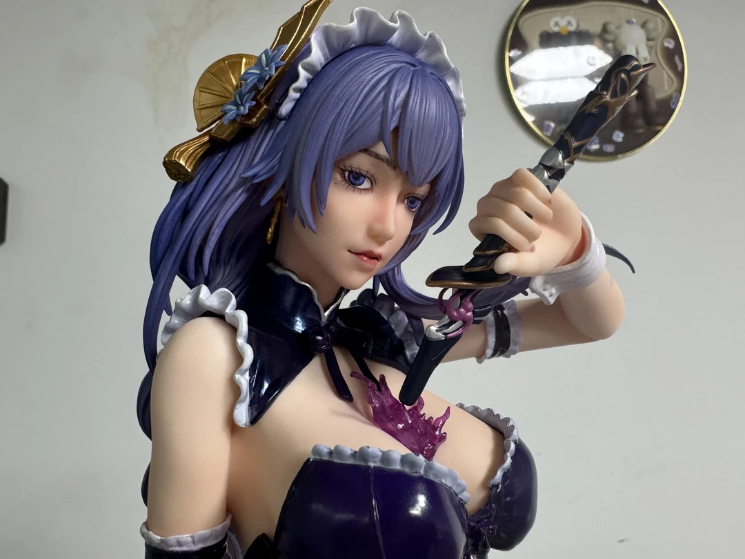 43cm1/4浴室雷神手办摆件