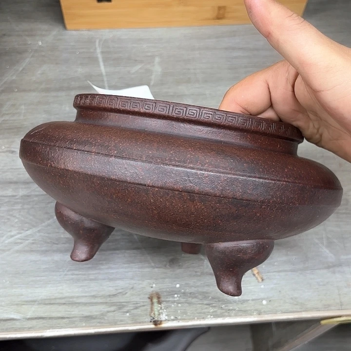 紫砂花盆紫砂的花开了吗我