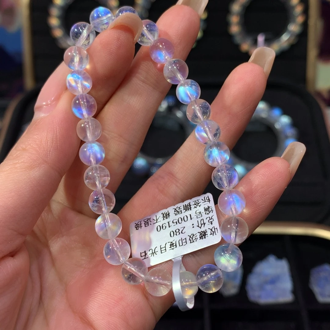 月光石手链7未镶嵌琳*