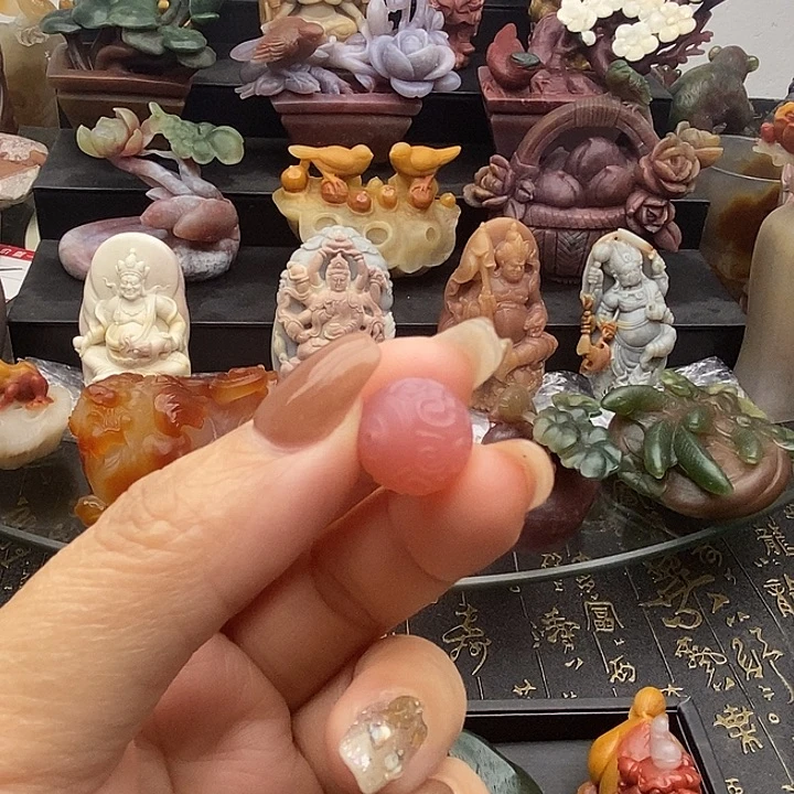 石英质玉未镶嵌吊坠(不含链)