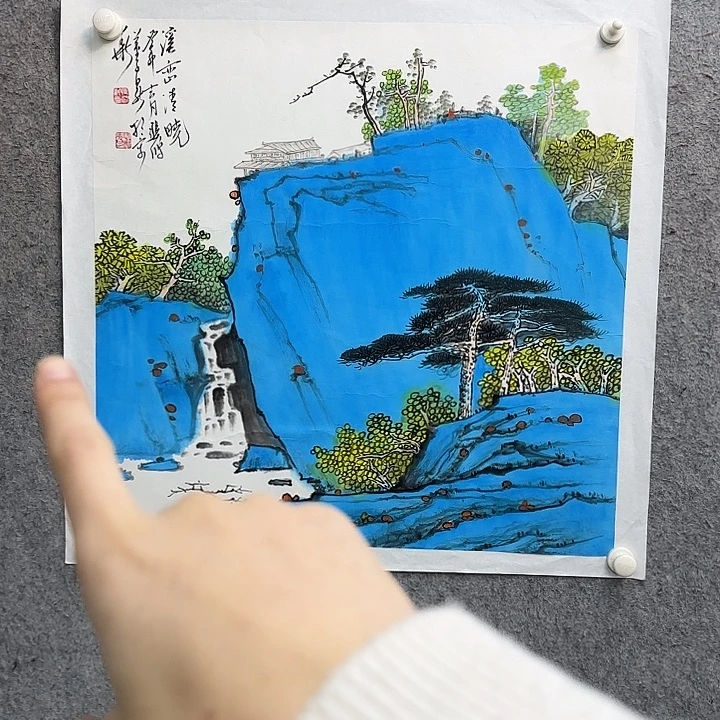 书法作品多次参加