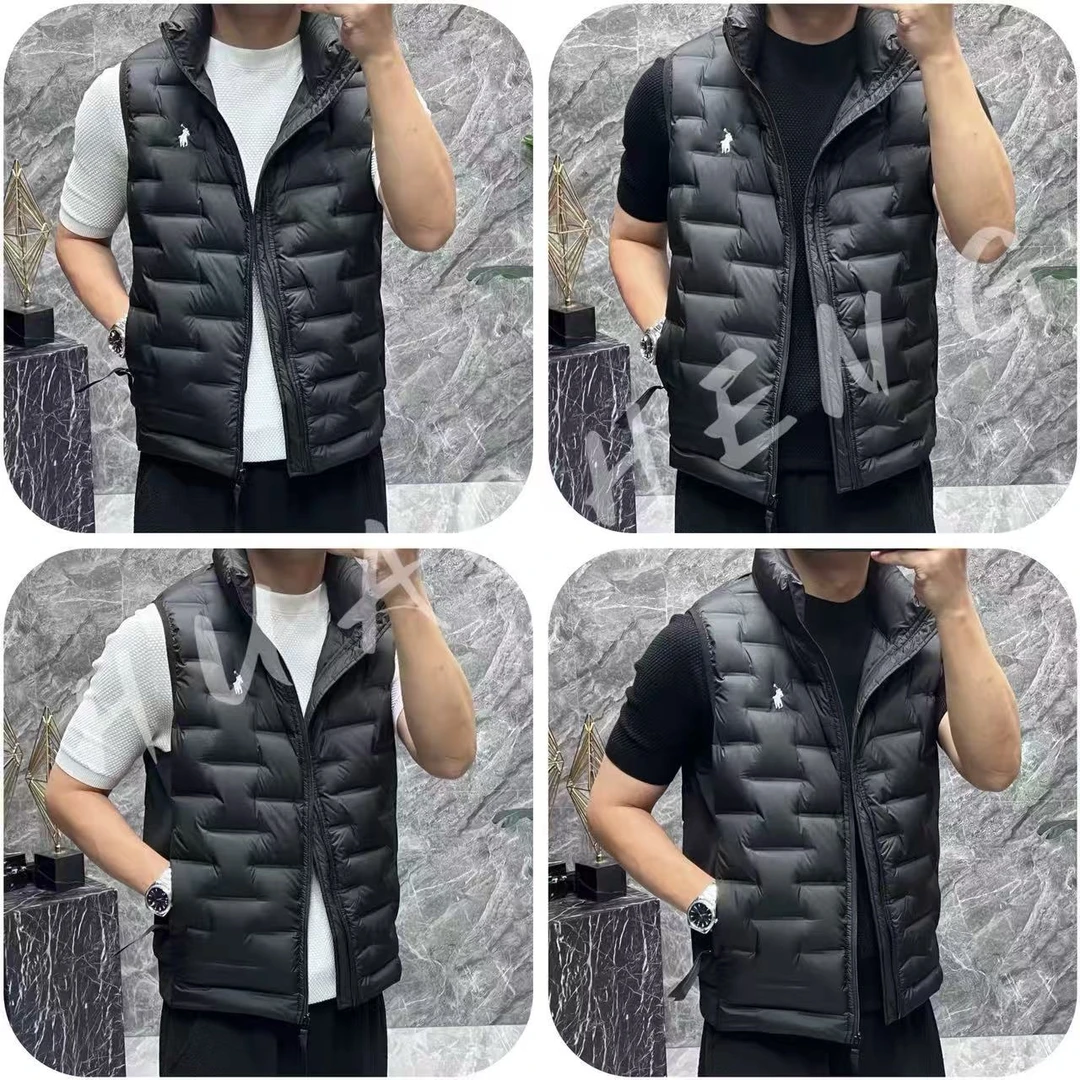 【HUACHENG】2025年男士秋冬百搭款马甲立领时尚情侣蓄热款 2682-2