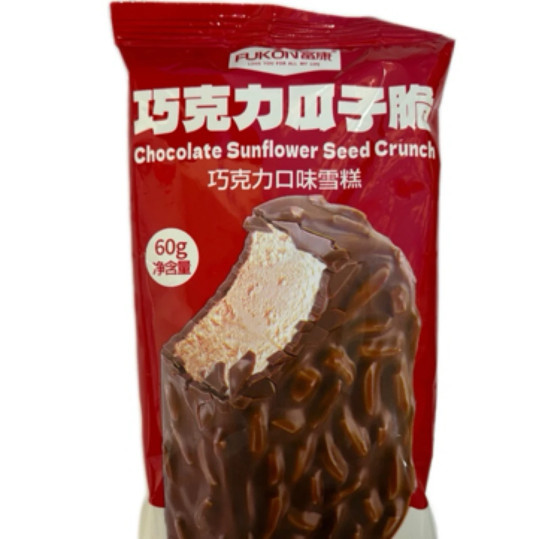 【店长推荐】富康 巧克力瓜子脆皮雪糕雪糕同城送