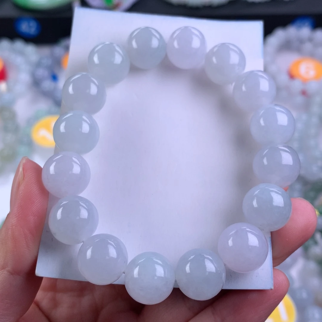 翡翠未镶嵌手链卡12.8