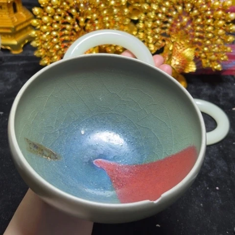 摆件东**间瓷器制作工艺精湛等