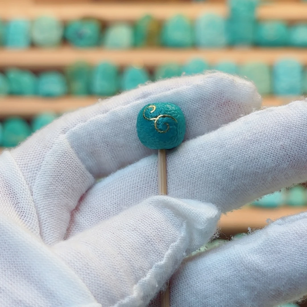 绿松石未镶嵌配饰