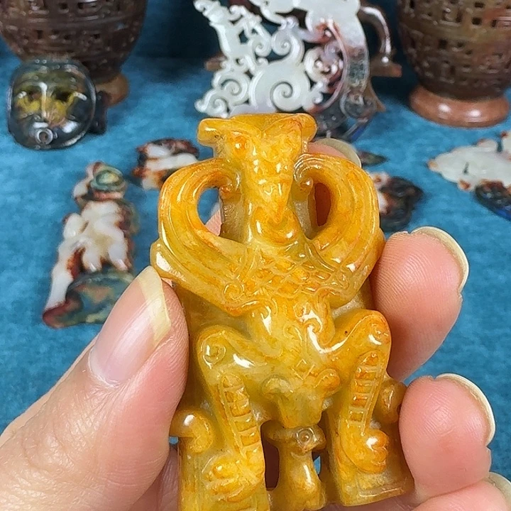 和田玉（糖玉）未镶嵌挂件