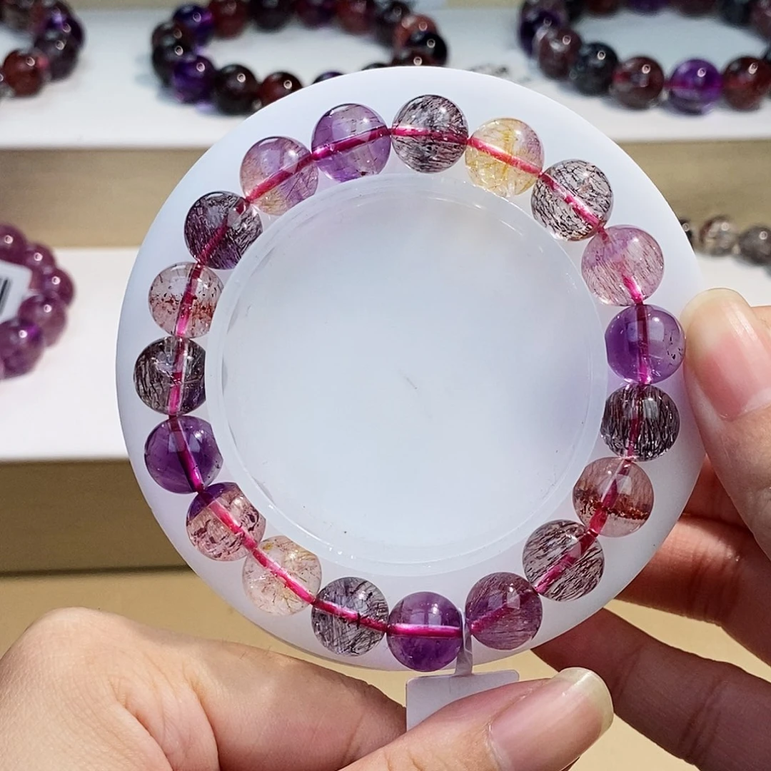 手链未镶嵌水晶黑加仑10