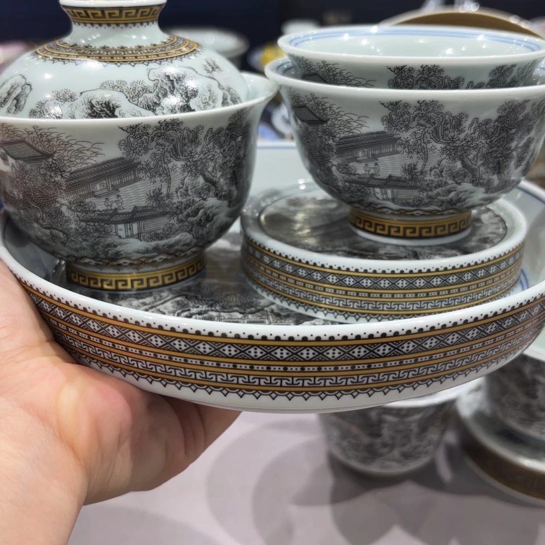 瓷片景德镇瓷器精品展示