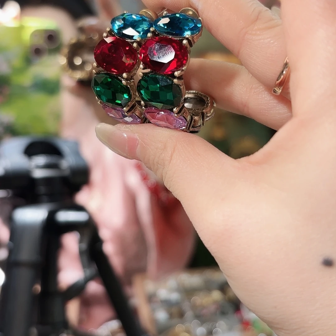 锆石纯铜合金耳钉