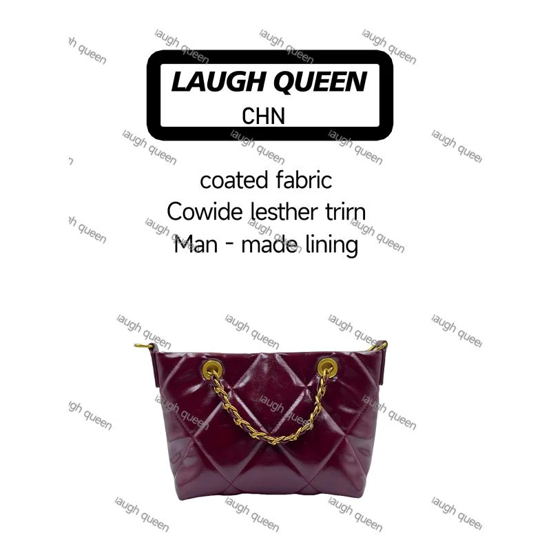 Laugh Queen手工打造真皮女士新款包气质单红10733