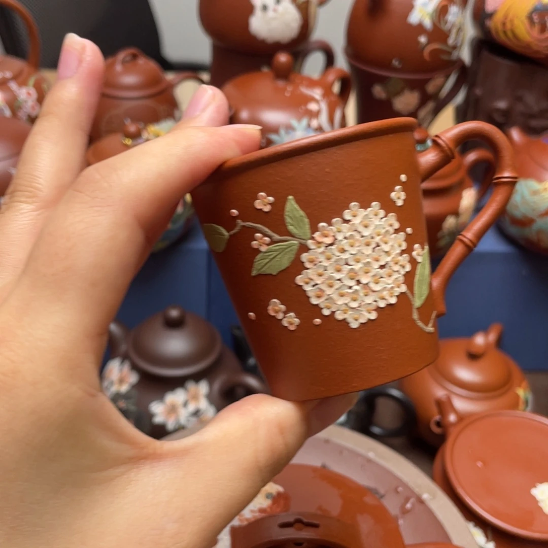 茶杯紫砂紫砂主人杯80cc