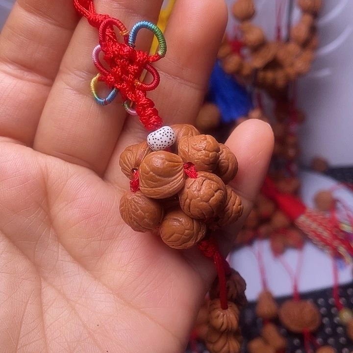 吊坠桃核龙纹桃枭