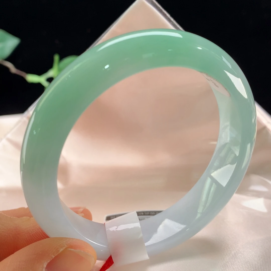 翡翠未镶嵌手镯5834