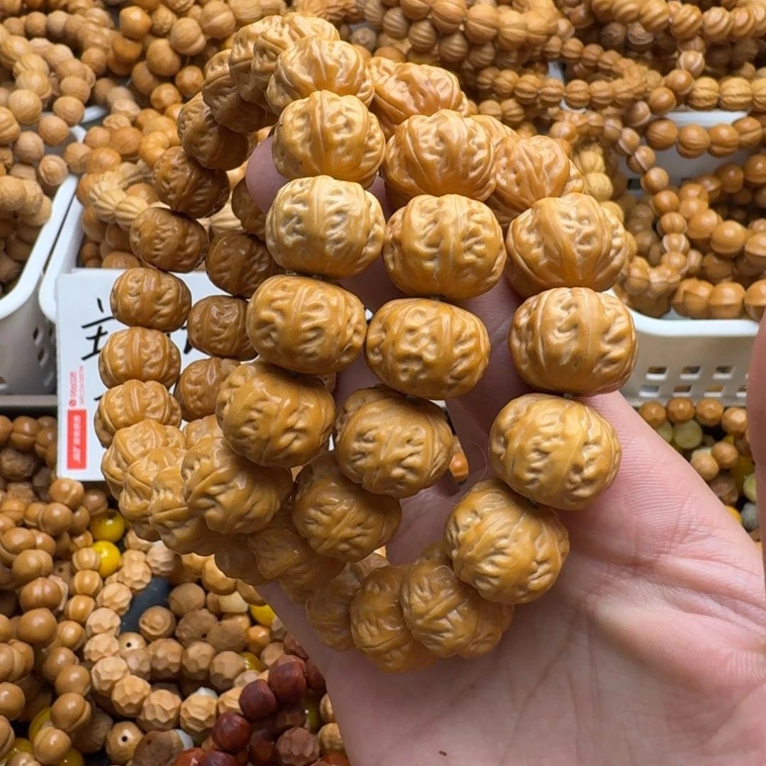 猴头核桃手串嘎嘎大八棱