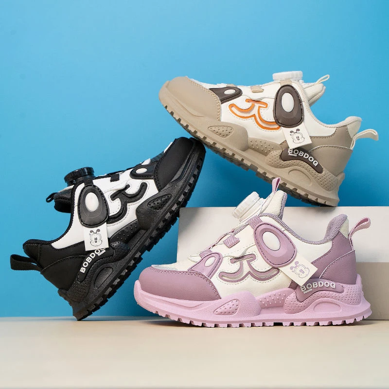 儿童休闲鞋2025春季新款女童鞋男童运动鞋休闲百搭跑步鞋潮