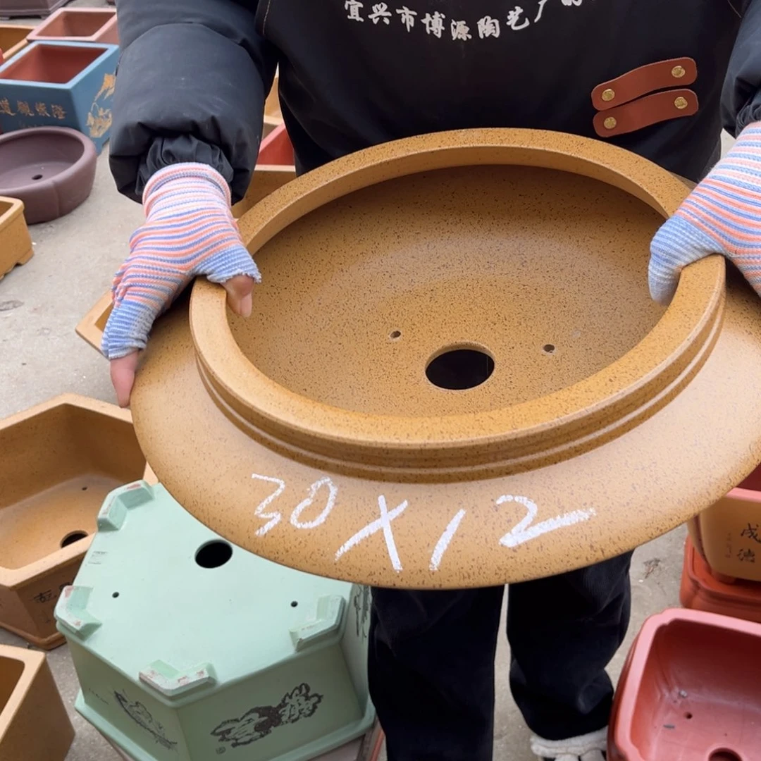 紫砂花盆盆景艺术