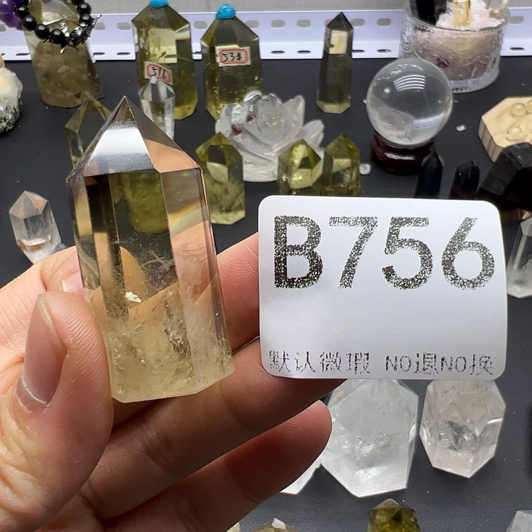 清***静水晶珠宝半成品未镶嵌