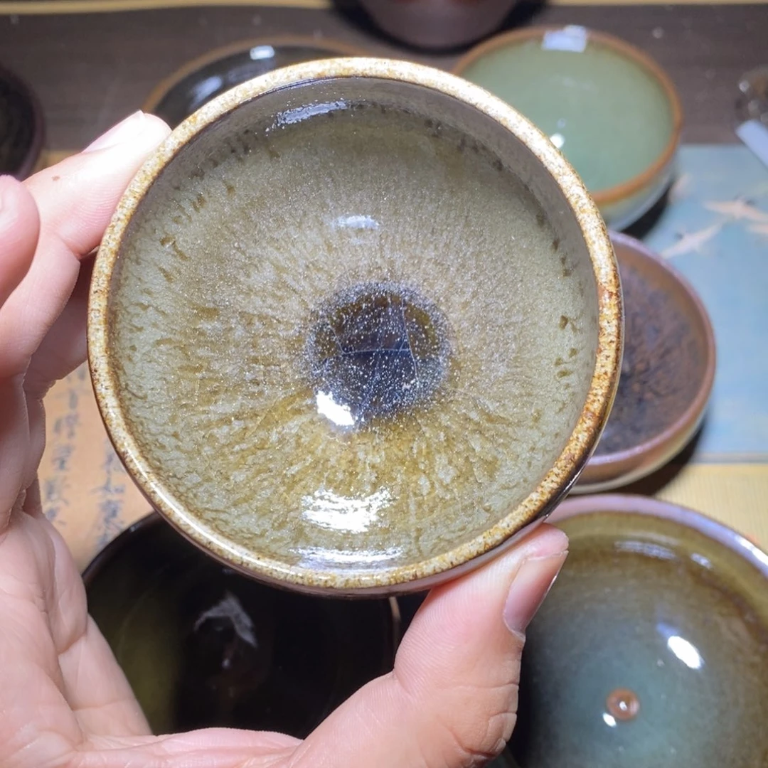 建盏龙窑柴烧手工最***n