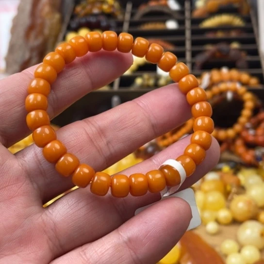 手链琥珀未镶嵌手串
