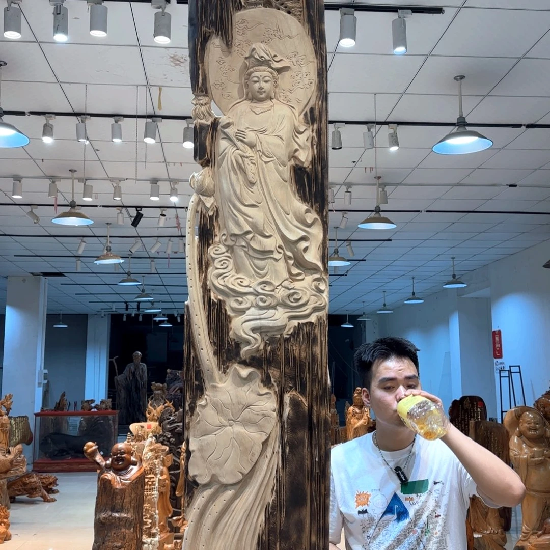 邵***光木工艺品摆件包邮