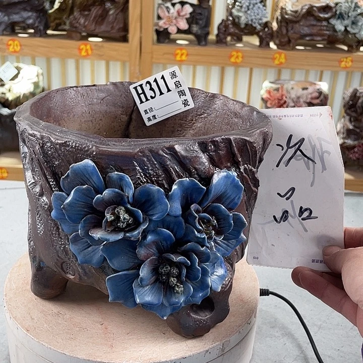 紫砂花盆岁**好景德镇陶瓷311