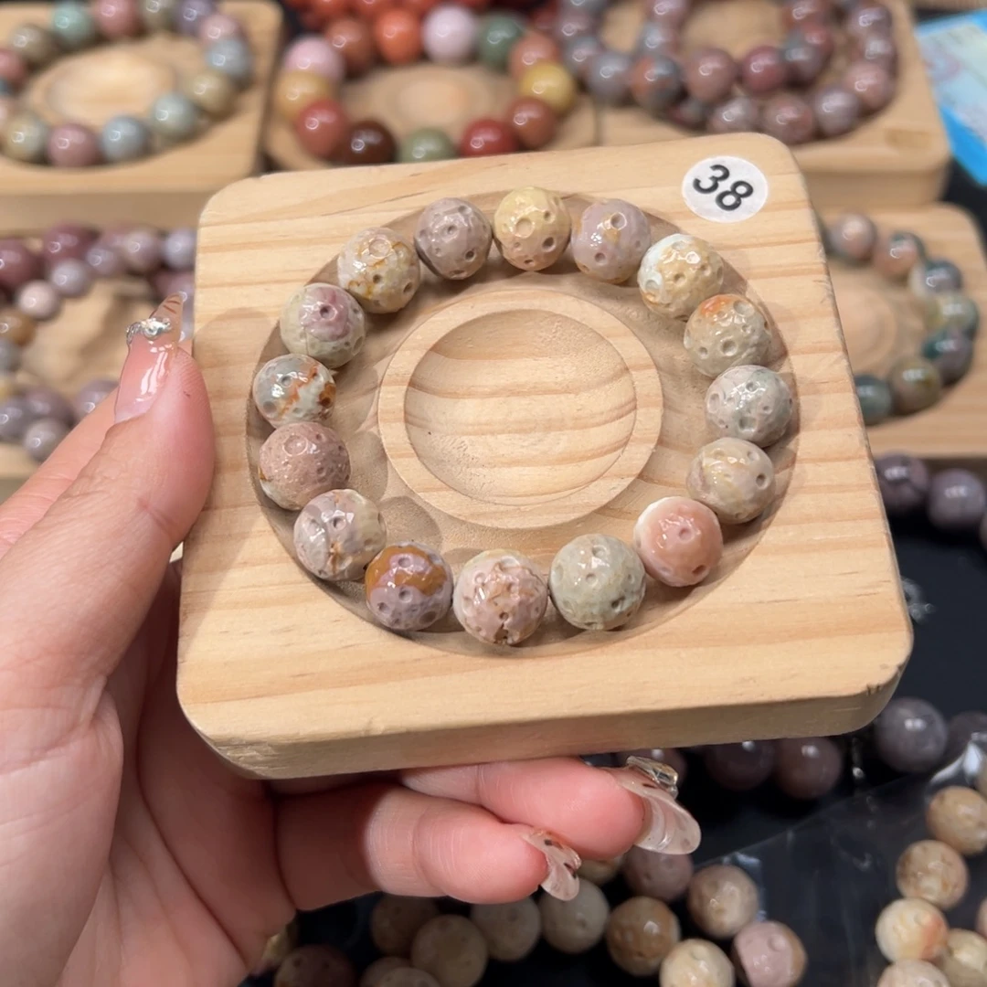 盼***拉石英质玉未镶嵌手链21