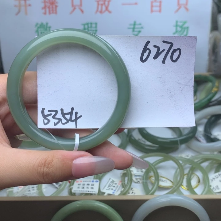和田玉手镯未镶嵌福***开